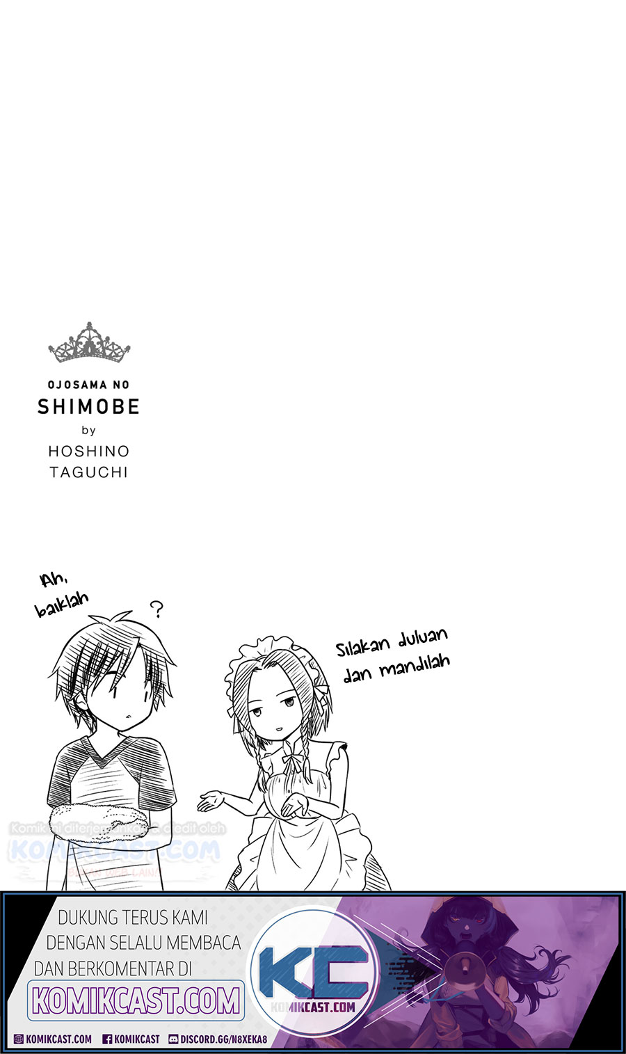 Ojou-sama no Shimobe chapter 49